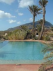 The villa pool